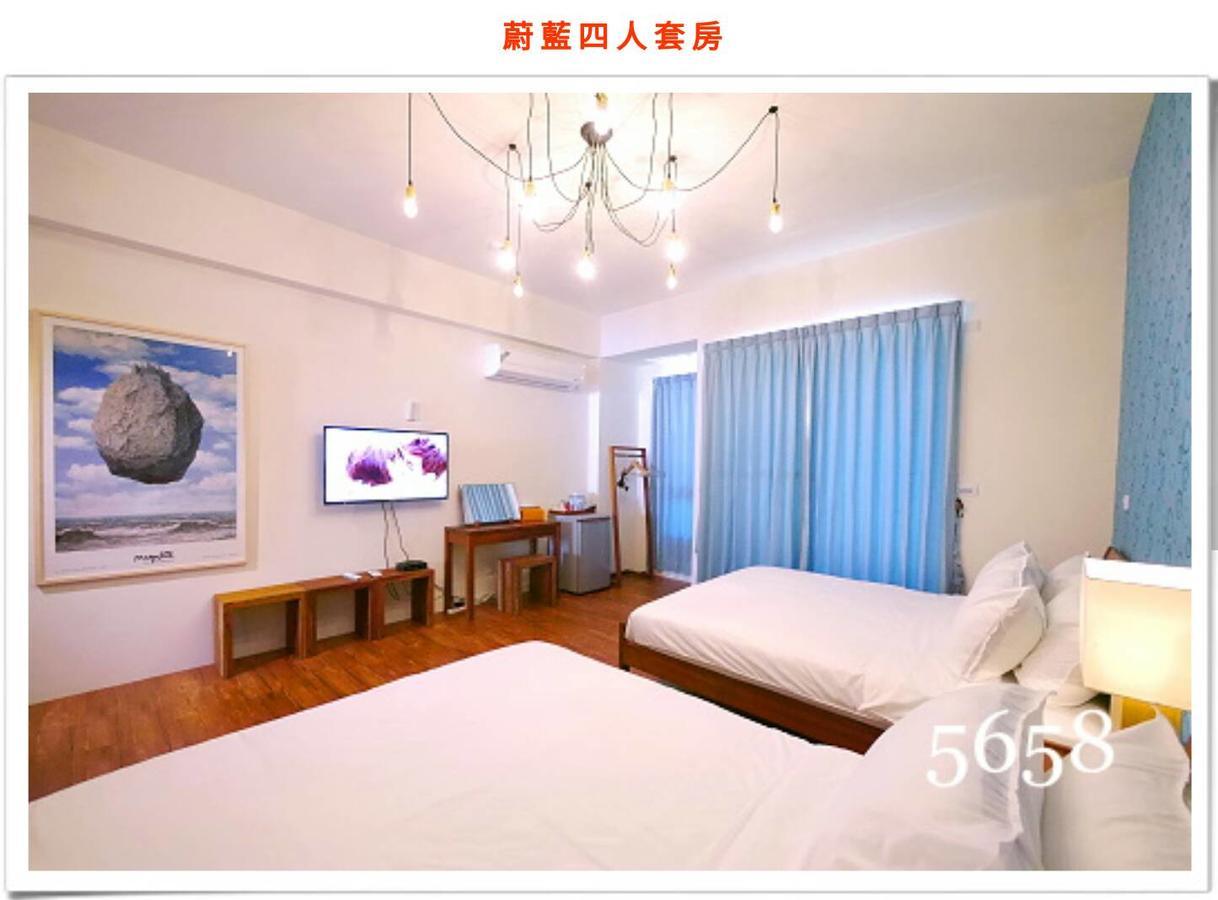 蔚藍白鷺民宿 Donggang Eksteriør billede